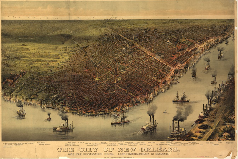 Illustration for article titled 13 Gorgeous Panoramic Maps Drawn Long Before Satellites Even ExistedÂ